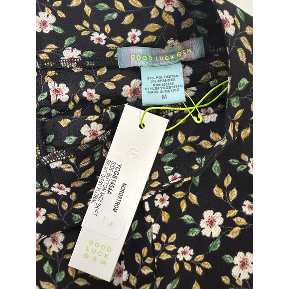 NWT  fun and flirty midi skirt good luck gem Todas - Picture 3 of 7